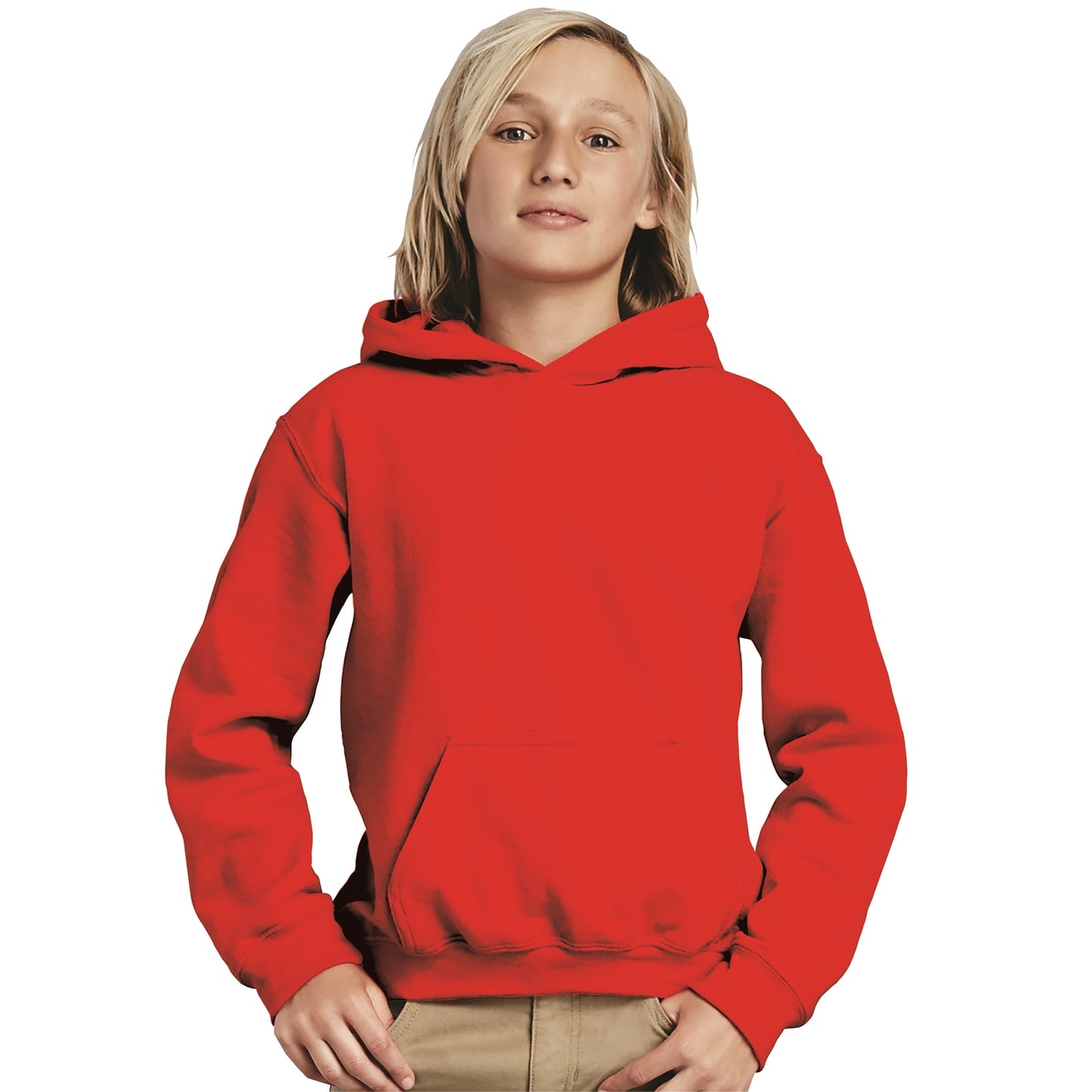 GILDAN SUDADERA CON CAPUCHA JUVENIL - 18500B