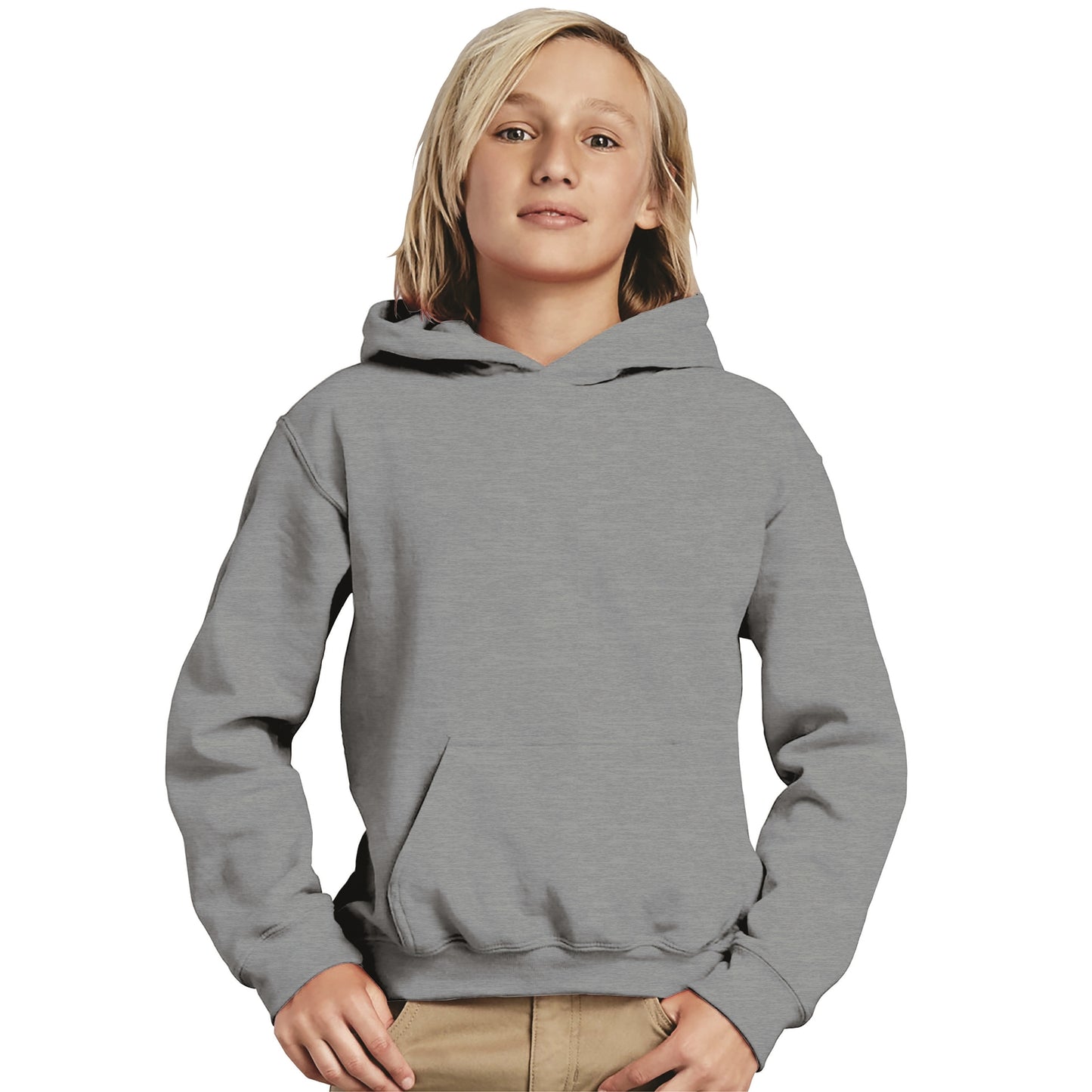 GILDAN SUDADERA CON CAPUCHA JUVENIL - 18500B