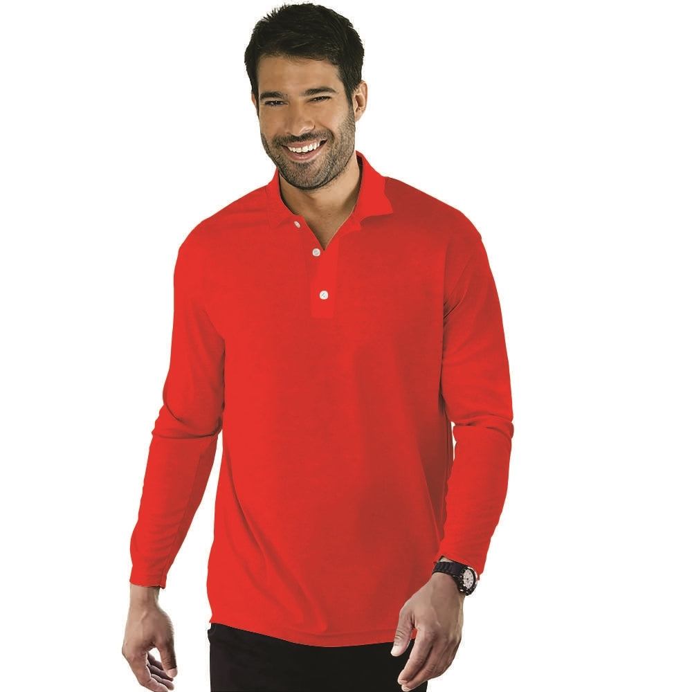 ULTRA DRY POLO MANGA LARGA UNISEX