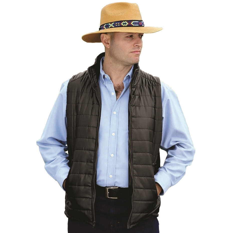 SWISS SPORT CHALECO CAPITONADO NYLON FORRO TAFETA CABALLERO