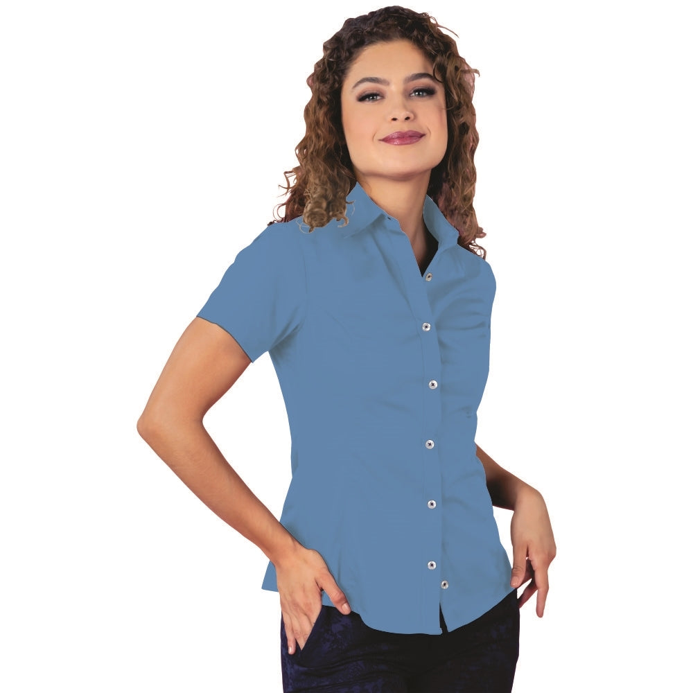 PLAYERYTEES CAMISA MANGA CORTA GABARDINA DAMA