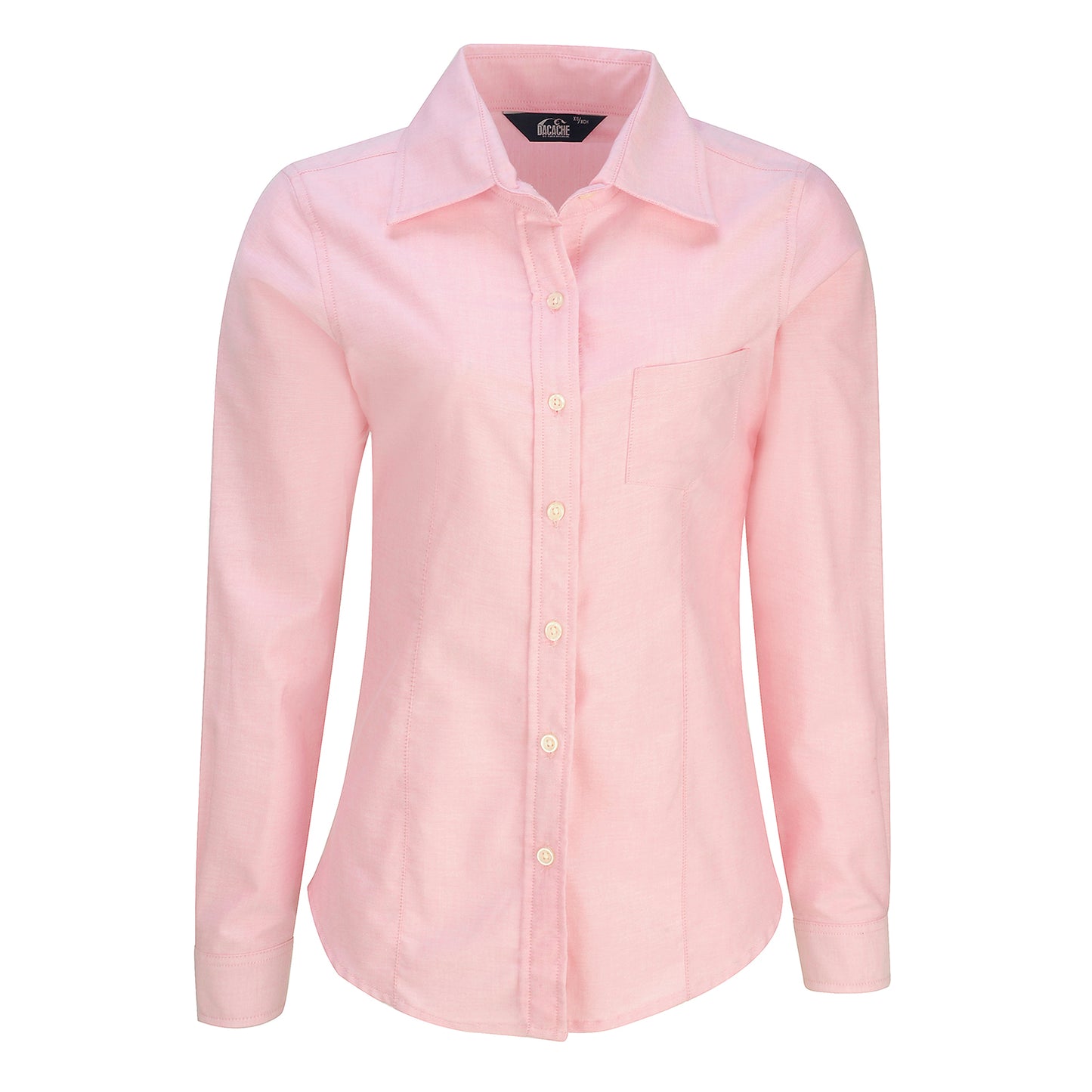 Blusa Oxford Dacache Manga Larga