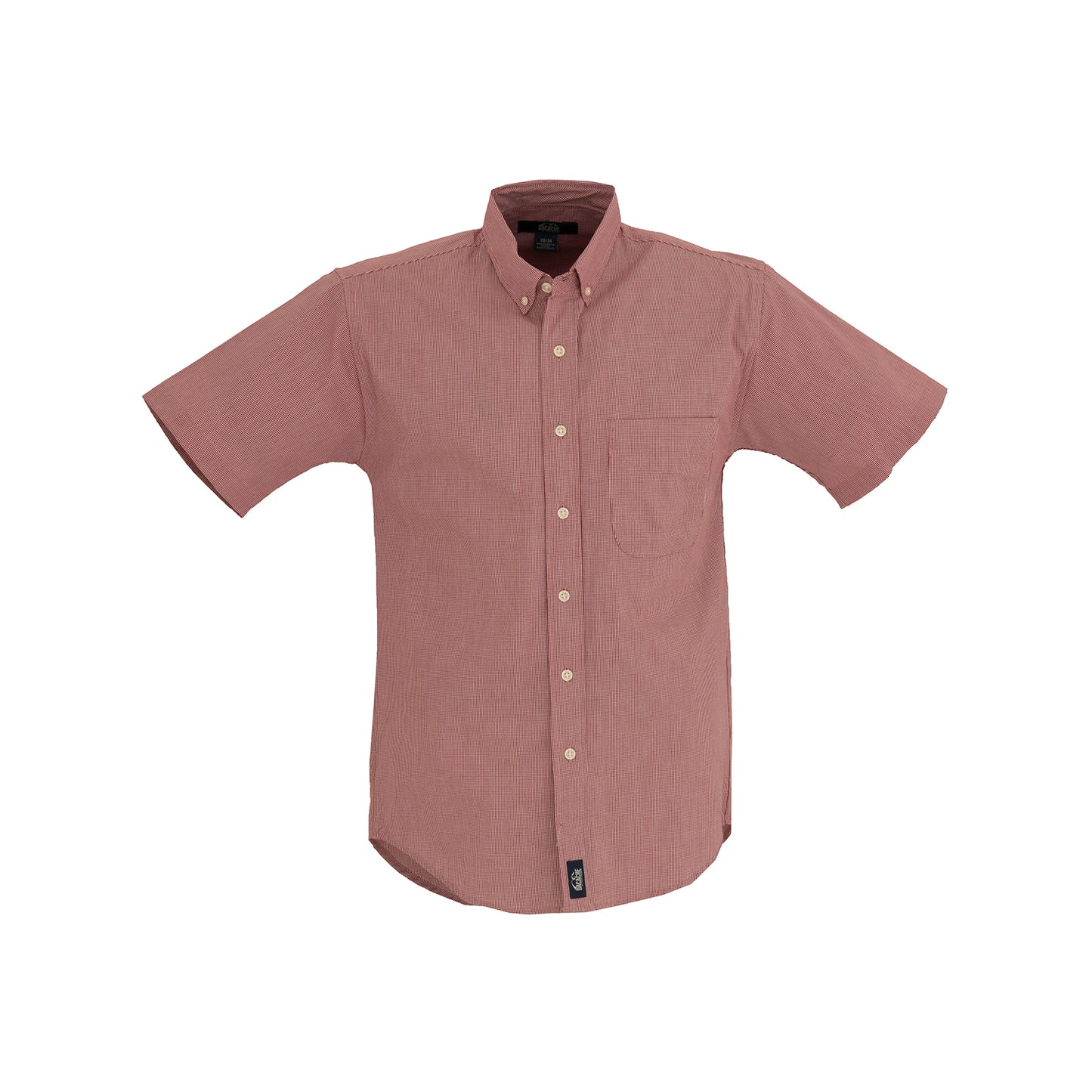 Camisa Microcuadro Dacache Manga Corta