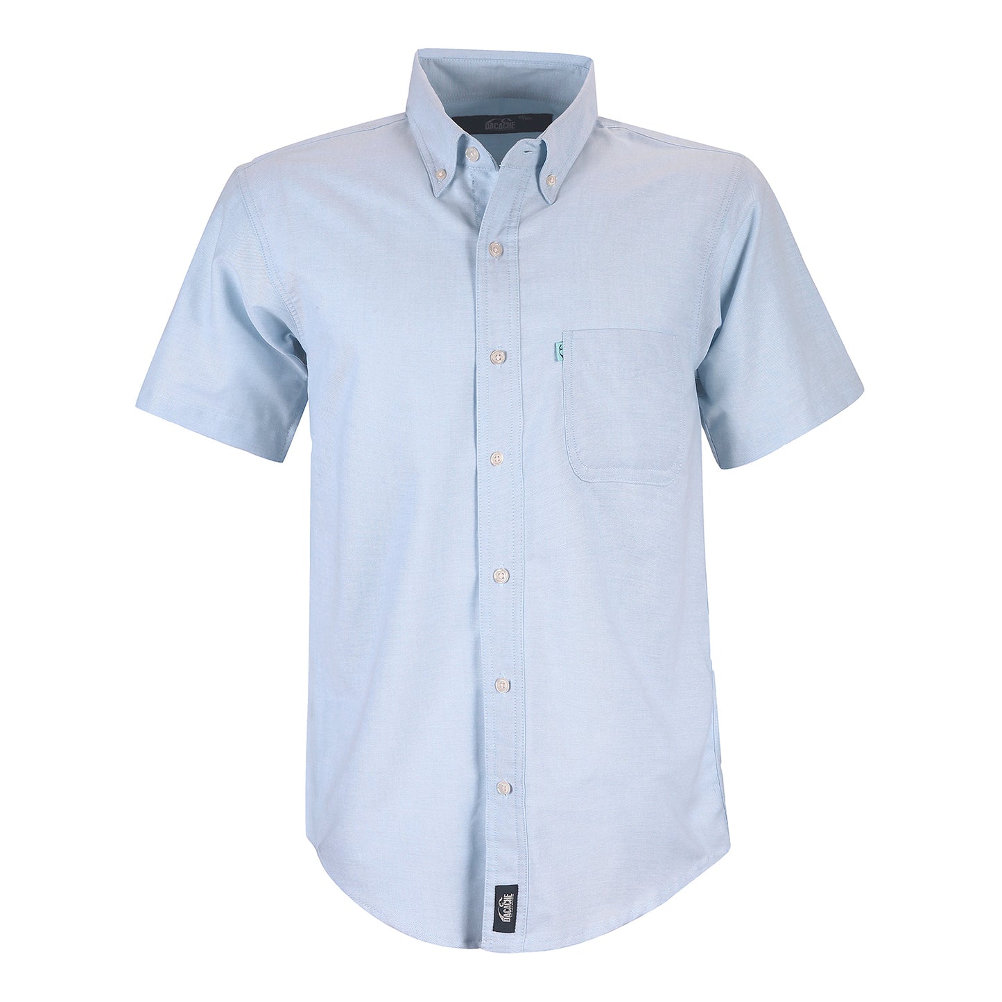 Camisa Oxford Dacache Manga Corta