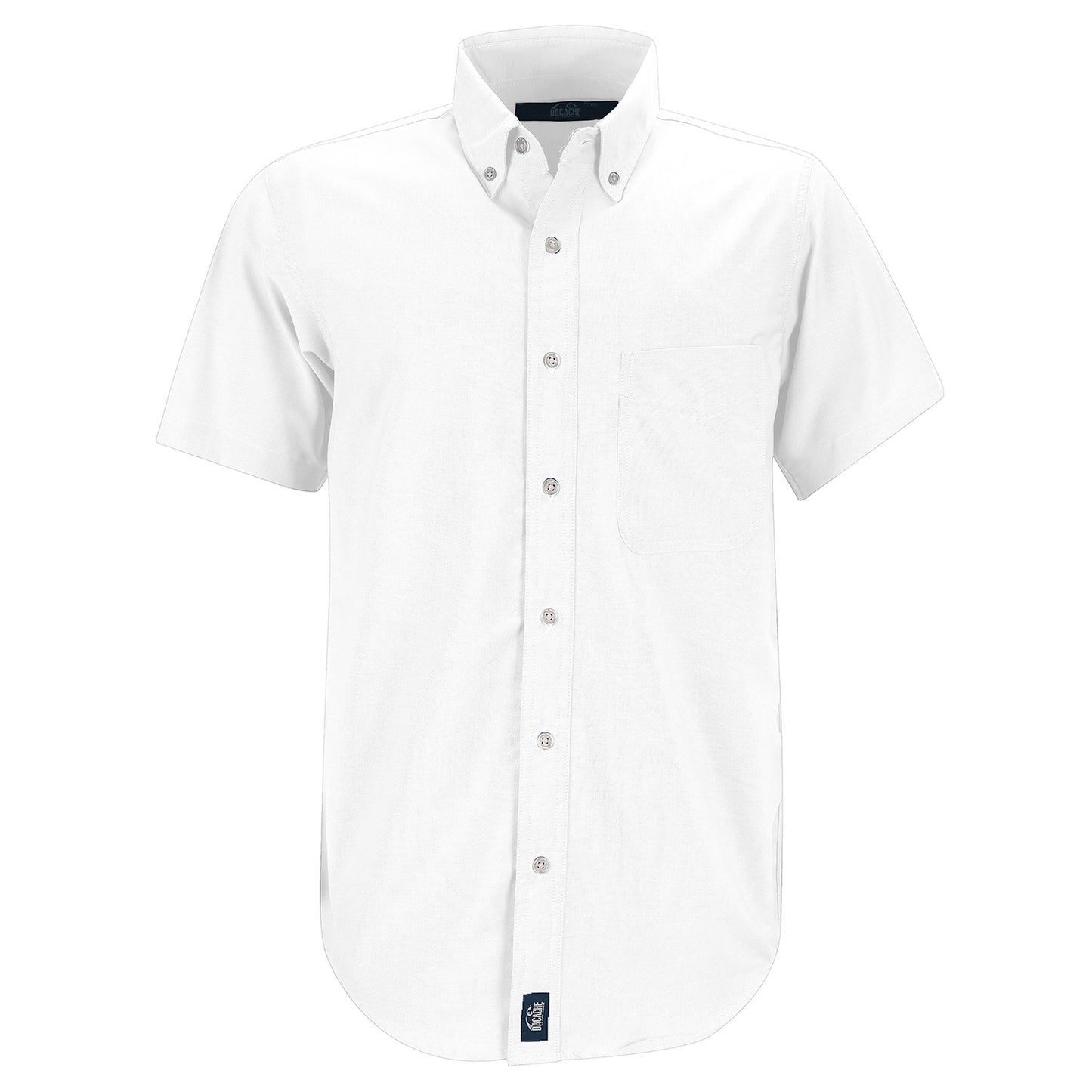 Camisa Oxford Dacache Manga Corta