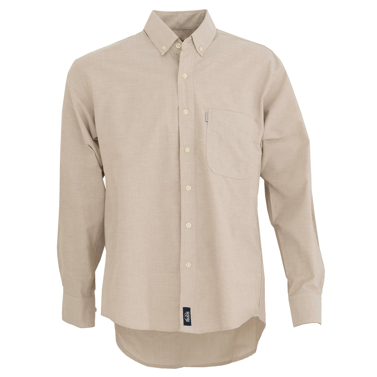 Camisa Oxford Dacache Manga Larga