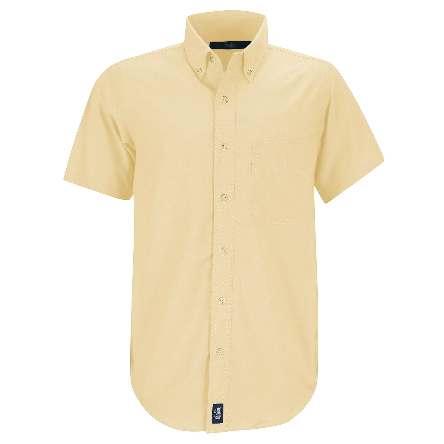 Camisa Oxford Dacache Manga Corta