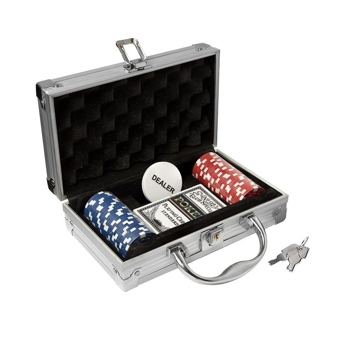 MINI MALETÍN DE POKER LUCKY - JM 014-