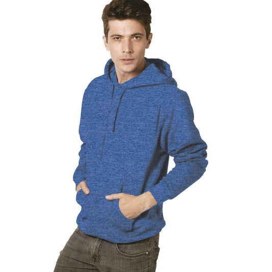 M&O SUDADERA UNISEX FELPA SIN CIERRE CON CAPUCHA