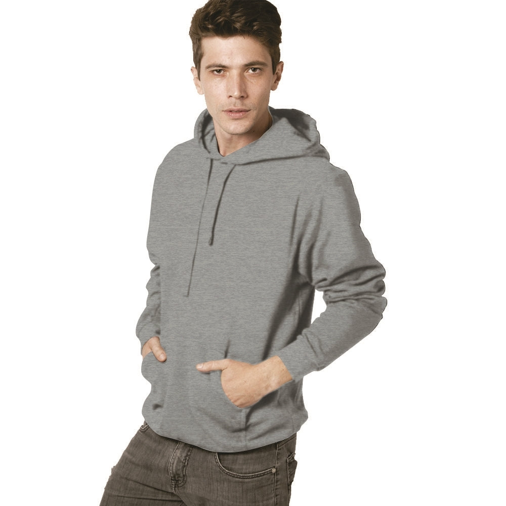 M&O SUDADERA UNISEX FELPA SIN CIERRE CON CAPUCHA