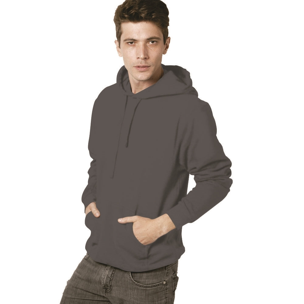 M&O SUDADERA UNISEX FELPA SIN CIERRE CON CAPUCHA