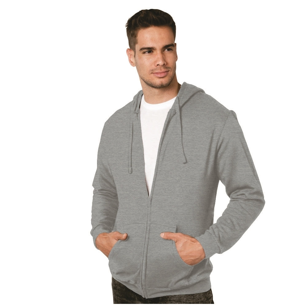 M&O SUDADERA UNISEX FELPA CON CIERRE Y CAPUCHA