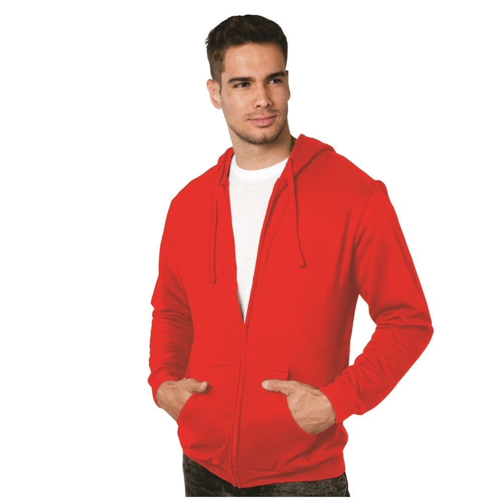 M&O SUDADERA UNISEX FELPA CON CIERRE Y CAPUCHA
