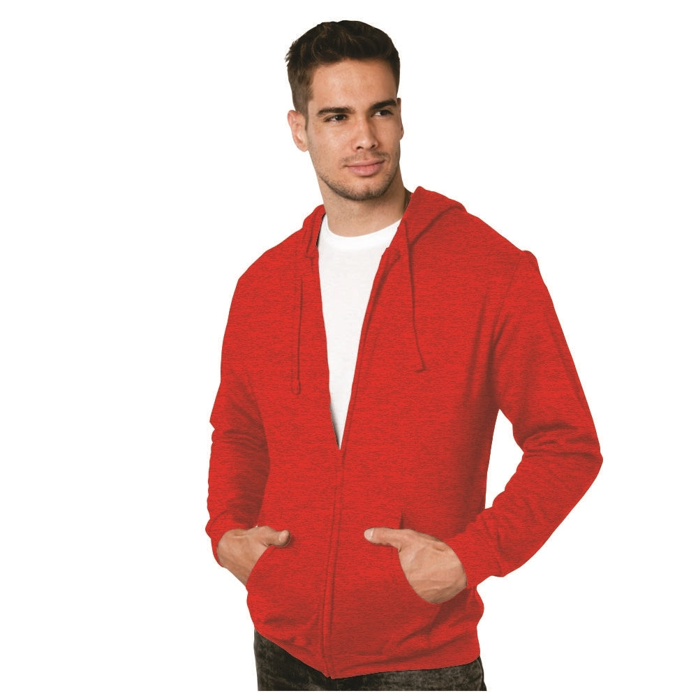 M&O SUDADERA UNISEX FELPA CON CIERRE Y CAPUCHA