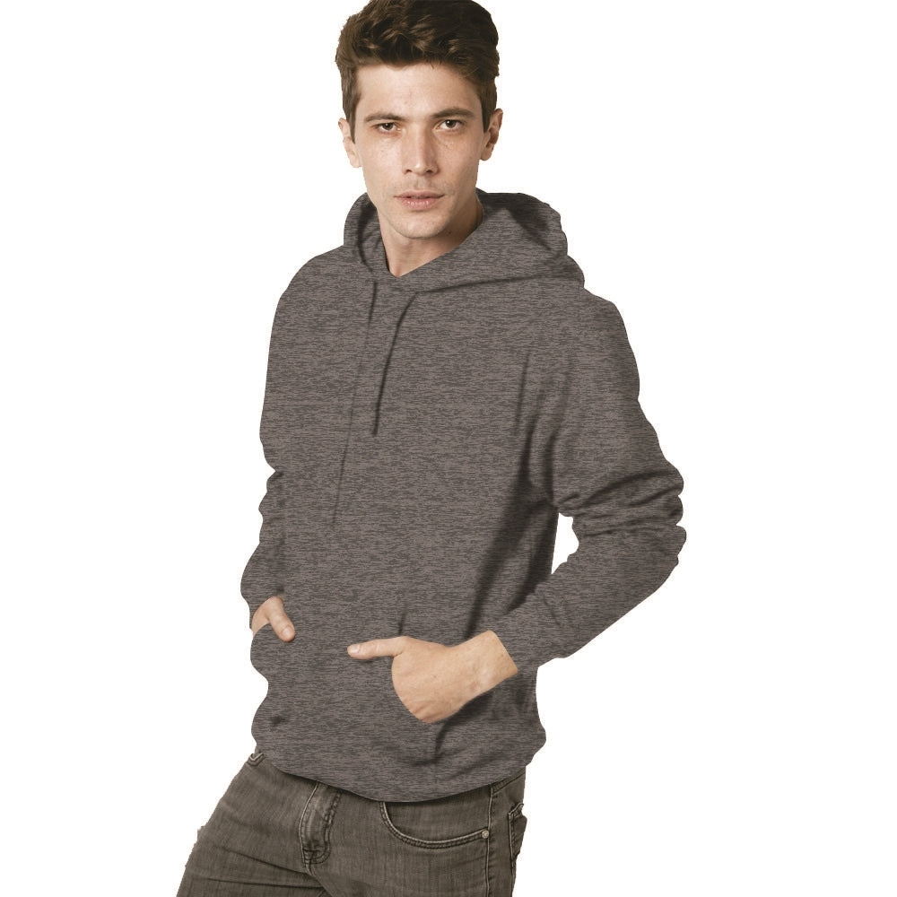 M&O SUDADERA UNISEX FELPA SIN CIERRE CON CAPUCHA