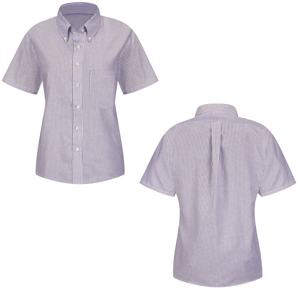 RED KAP CAMISA TIPO OXFORD MANGA CORTA DAMA