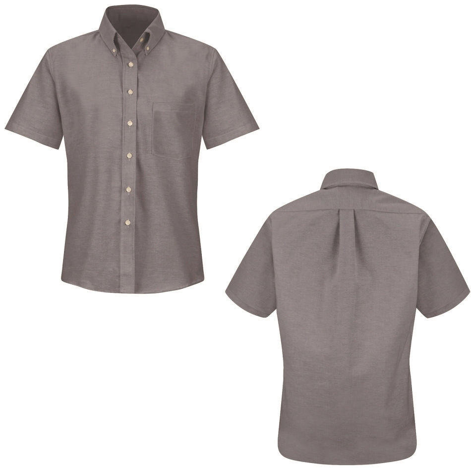 RED KAP CAMISA TIPO OXFORD MANGA CORTA DAMA