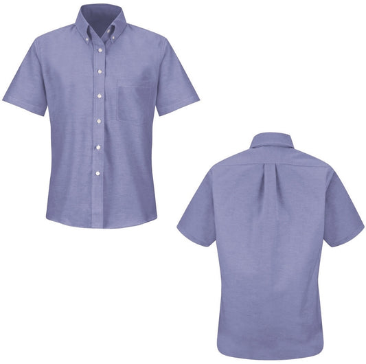 RED KAP CAMISA TIPO OXFORD MANGA CORTA DAMA