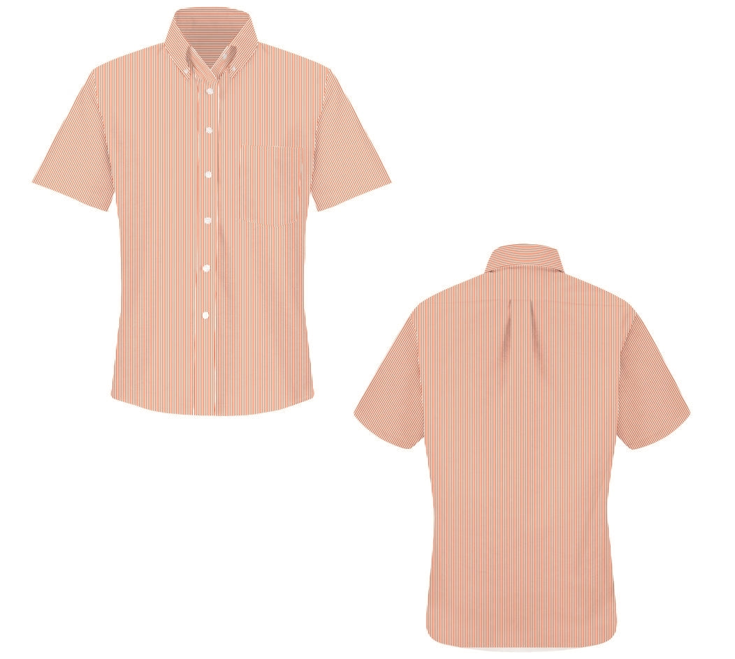 RED KAP CAMISA TIPO OXFORD MANGA CORTA DAMA
