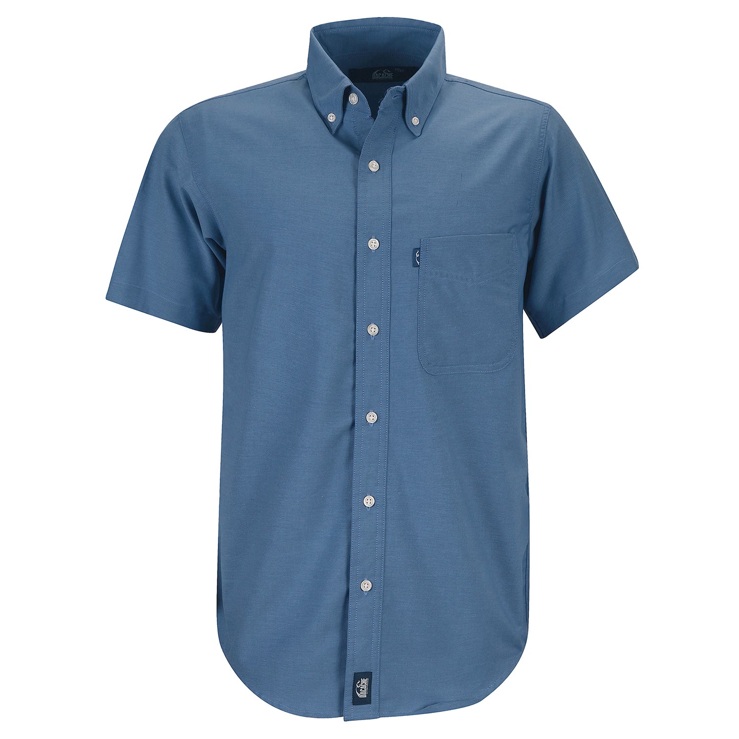 Camisa Oxford Dacache Manga Corta