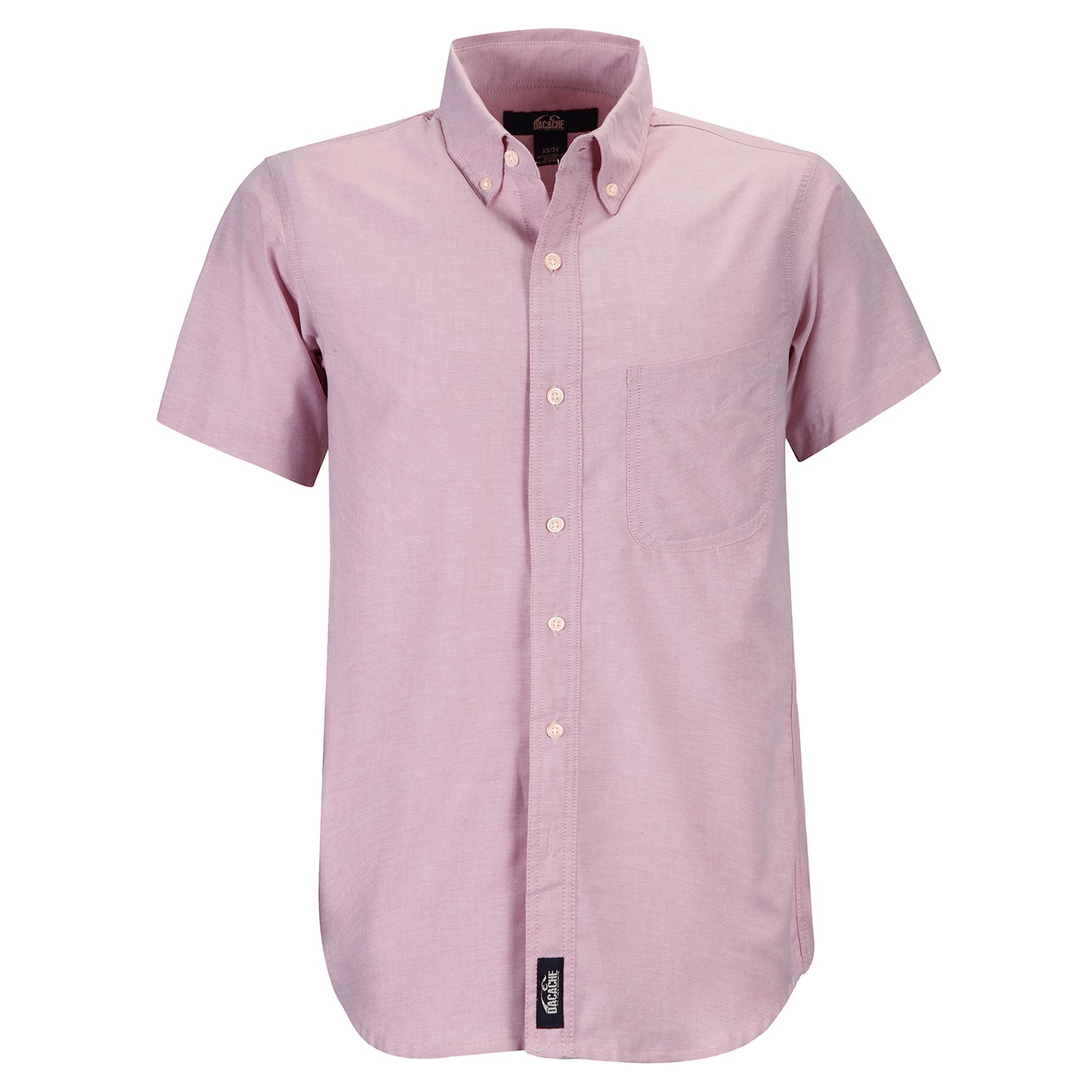 Camisa Oxford Dacache Manga Corta